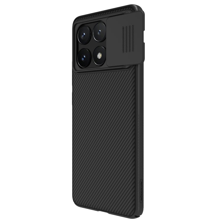 For Xiaomi Redmi K70E / Poco X6 Pro 5G NILLKIN Black Mirror Series Camshield PC Phone Case(Black) - K70E Cases by NILLKIN | Online Shopping South Africa | PMC Jewellery