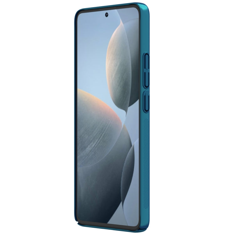 For Xiaomi Redmi K70E / Poco X6 Pro 5G NILLKIN Frosted PC Phone Case(Blue) - K70E Cases by NILLKIN | Online Shopping South Africa | PMC Jewellery