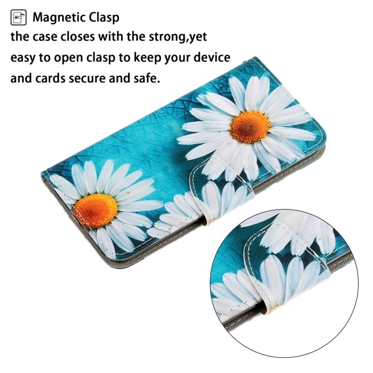 For Xiaomi Redmi 9A 3D Colored Drawing Horizontal Flip PU Leather Case with Holder & Card Slots & Wallet(Chrysanthemum) - Xiaomi Cases by PMC Jewellery | Online Shopping South Africa | PMC Jewellery