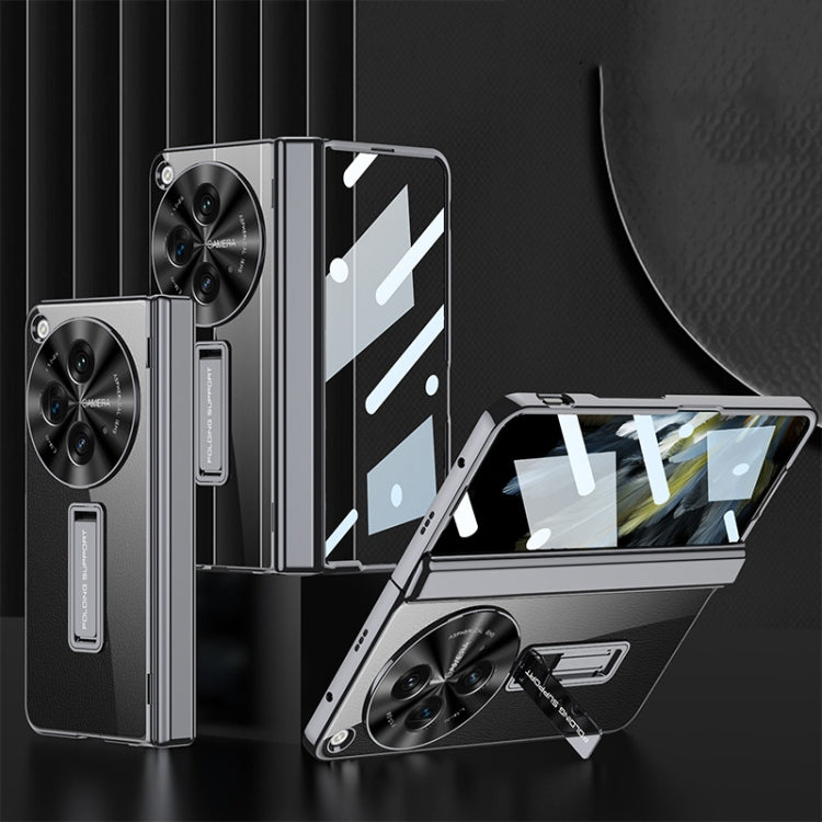 For OPPO Find N3 / OnePlus Open GKK Integrated Magnetic Fold Hinge Shockproof Phone Case(Black) - free shipping - PMC TechLife - Order now!