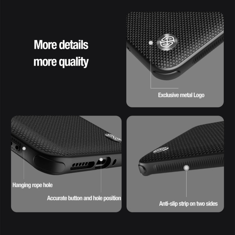 For Xiaomi 14 Ultra NILLKIN Textured Prop Lens Protection Holder Nylon Phone Case(Black) - 14 Ultra Cases by NILLKIN | Online Shopping South Africa | PMC Jewellery