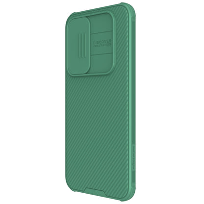 For Samsung Galaxy A35 NILLKIN Black Mirror Pro Series Camshield PC Phone Case(Green) - Galaxy Phone Cases by NILLKIN | Online Shopping South Africa | PMC Jewellery