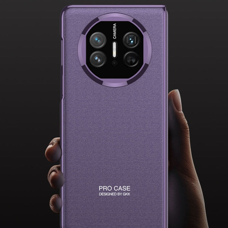 For Huawei Mate X5 GKK AG Phantom Privacy Full Coverage Integrated Phone Case(Gold) - Huawei Cases by GKK | Online Shopping South Africa | PMC TechLife | Buy Now Pay Later Mobicred