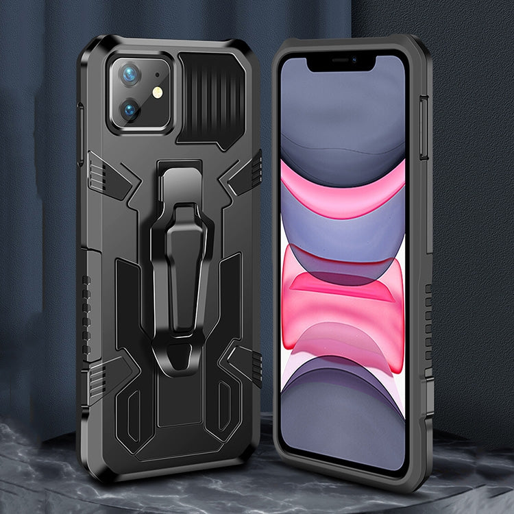 For iPhone 8 & 7 Machine Armor Warrior Shockproof PC + TPU Protective Case(Space Gray) - More iPhone Cases by NILLKIN | Online Shopping South Africa | PMC Jewellery