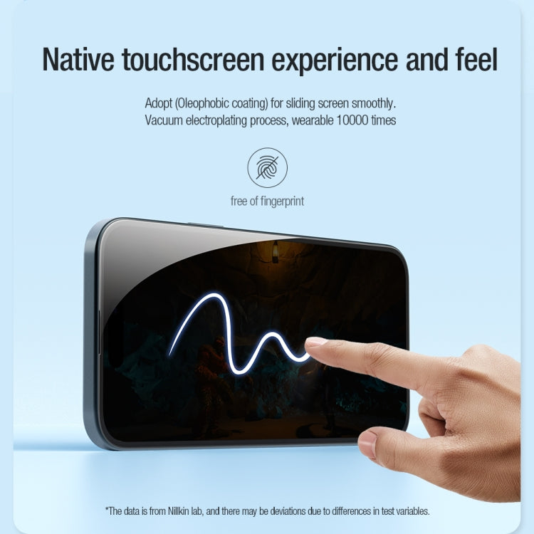 For iPhone 15 10pcs NILLKIN Chang Series Tempered Glass Protective Film - free shipping - PMC TechLife - Order now!