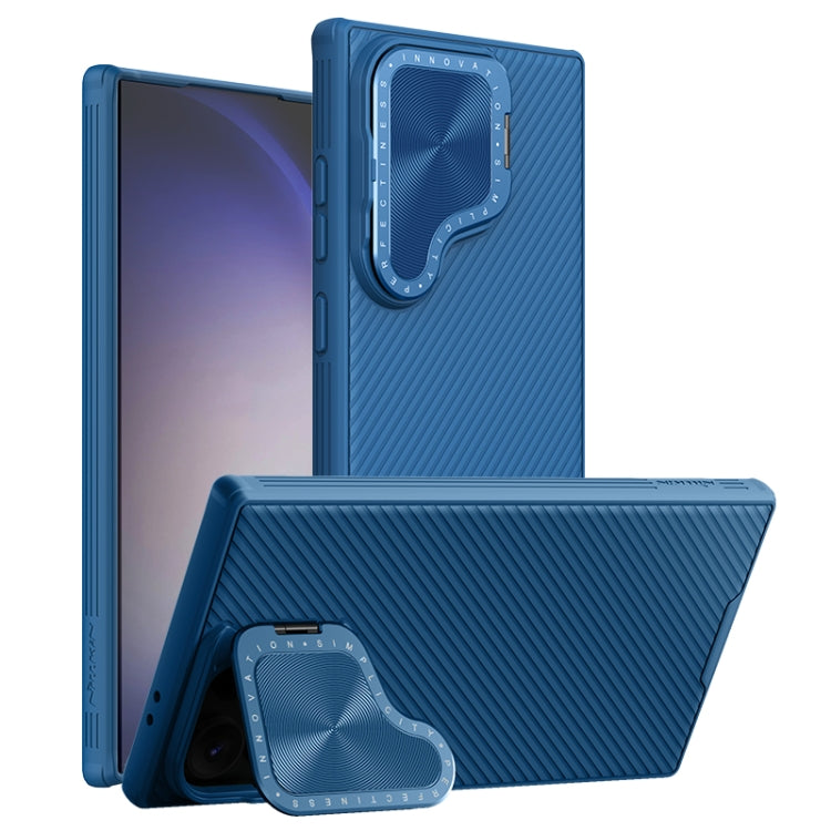 For Samsung Galaxy S24 Ultra 5G NILLKIN CamShield Prop PC Phone Case(Blue) - Galaxy S24 Ultra 5G Cases by NILLKIN | Online Shopping South Africa | PMC Jewellery | Buy Now Pay Later Mobicred