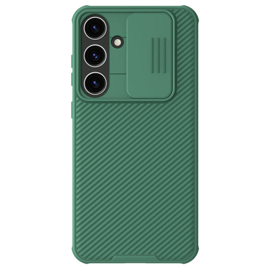 For Samsung Galaxy S24+ 5G NILLKIN CamShield Pro Magnetic Magsafe Phone Case(Green) - Galaxy S24+ 5G Cases by NILLKIN | Online Shopping South Africa | PMC Jewellery | Buy Now Pay Later Mobicred