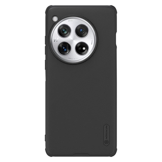 For OnePlus 12 NILLKIN Frosted Shield Pro Magnetic Magsafe Phone Case(Black) - OnePlus Cases by NILLKIN | Online Shopping South Africa | PMC Jewellery | Buy Now Pay Later Mobicred