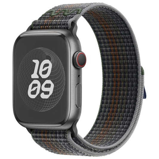 For Apple Watch Series 4 40mm Loop Nylon Watch Band(Midnight) - Watch Bands by PMC Jewellery | Online Shopping South Africa | PMC Jewellery