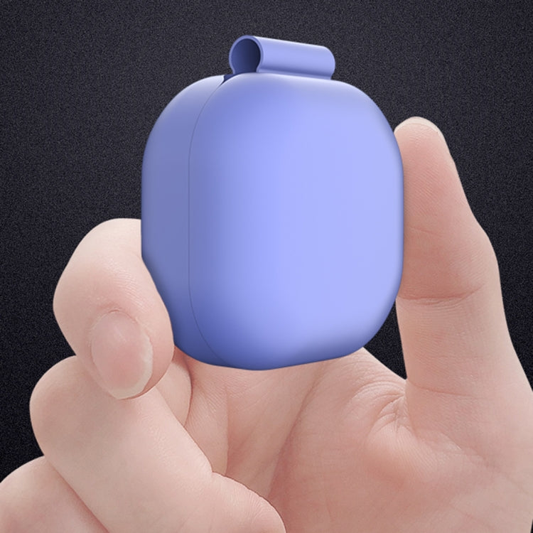 For New Samsung Galaxy Buds Live/Pro Solid Color Anti-fall Earphone Protective Case with Hook(Red) - free shipping - PMC TechLife - Order now!