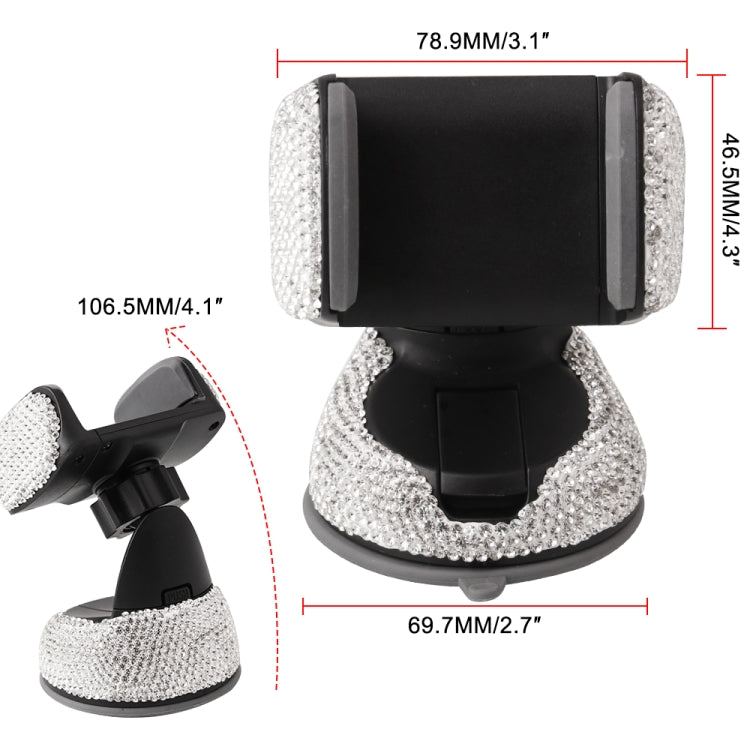 Diamond Car Phone Holder Bracket - Car Holders by PMC Jewellery | Online Shopping South Africa | PMC Jewellery