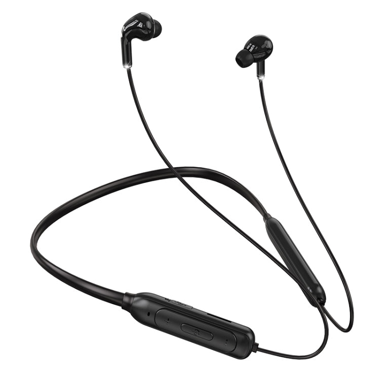 M60 8D Surround Sound Wireless Neck-mounted 5.1 Bluetooth Earphone Support TF Card MP3 Mode(Black) - Neck-mounted Earphone by PMC Jewellery | Online Shopping South Africa | PMC Jewellery