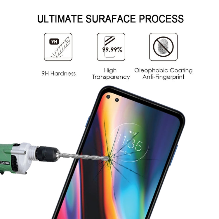 For Motorola Moto G 5G Plus Full Glue Full Screen Tempered Glass Film - Motorola Tempered Glass by PMC Jewellery | Online Shopping South Africa | PMC Jewellery