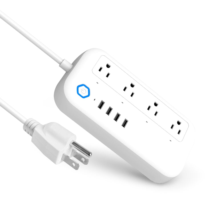 YPS11 Four Holes + 4 x USB Multi-purpose WiFi Smart Power Strip, US Plug - Smart Socket by PMC Jewellery | Online Shopping South Africa | PMC Jewellery