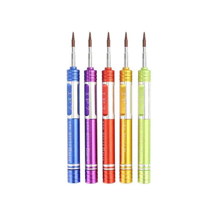 JF-iphone7 Tri-point 0.6 Part Screwdriver for iPhone 7 & 7 Plus & Apple Watch(Gold) - Screwdriver by JIAFA | Online Shopping South Africa | PMC TechLife