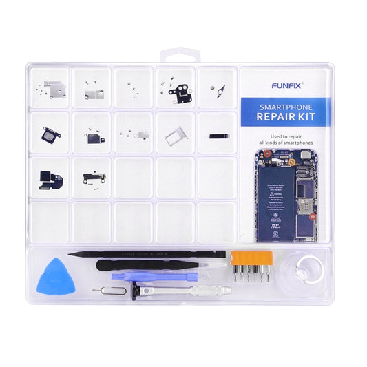 FUNFIX 14 in 1 Repair Open Tool Kit with Blades for iPhone 6 & 6s / iPhone 5 & 5S / Mobile Phone - Tool Kits by PMC Jewellery | Online Shopping South Africa | PMC Jewellery