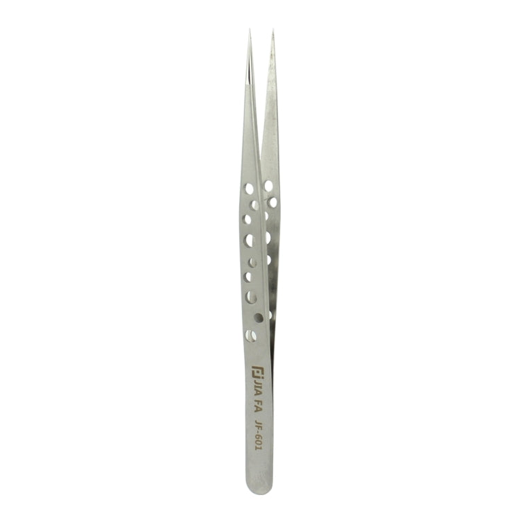 JIAFA JF-601 High-strength Straight Tip Tweezers(Silver) - Tweezers by JIAFA | Online Shopping South Africa | PMC Jewellery