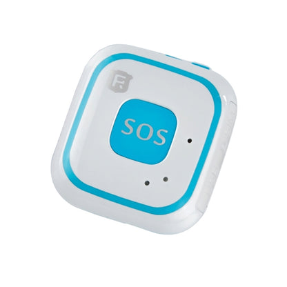 REACHFAR V28 Necklace Style GSM Mini LBS WiFi AGPS Tracker SOS Communicator(Blue) - Personal Tracker by REACHFAR | Online Shopping South Africa | PMC Jewellery