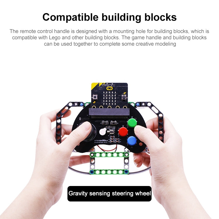 Yahboom Microbit  Basic Game Handle Board, Compatible with Micro:bit V2/1.5 Board, without Micro:bit V2/1.5 Board - free shipping - PMC TechLife - Order now!