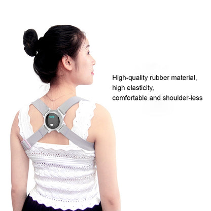 Intelligent Induction Type Correction Strap Vibration Reminding Anti-hunchback Orthosis (Grey) - Corrector by PMC Jewellery | Online Shopping South Africa | PMC Jewellery