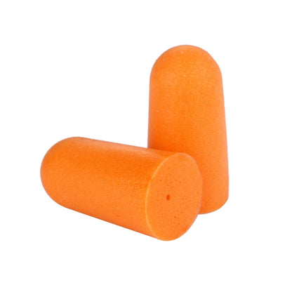 Ten Pairs Non-toxic Orange Soft Memory Foam Material Earplug for Sleeping(Orange) - Ear Care Tools by PMC Jewellery | Online Shopping South Africa | PMC Jewellery