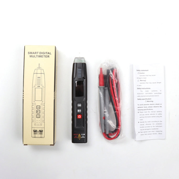 HABOTEST HT122 Multi-function Phase Sequence Digital Multimeter Smart Electricity Test Pen - free shipping - PMC TechLife - Order now!