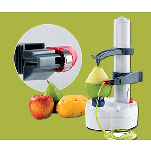 Multifunction Stainless Steel Electric Vegetables Fruit Apple Peeler Peeling Automatic Peeling Machine - Cutter & Peeler by PMC TechLife | Online Shopping South Africa | PMC TechLife | Buy Now Pay Later Mobicred