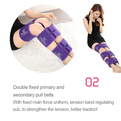 3 PCS/Set Leg Posture Corrector O/X-type Bowlegs Orthotic Bandage Straightening Belt Band, Size: XL(Purple) - Corrector by PMC Jewellery | Online Shopping South Africa | PMC Jewellery