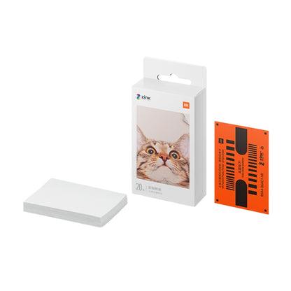 50 PCS Original Xiaomi Print Photographic Paper Paste Paper for Xiaomi Pocket Photo Printer - Parts by Xiaomi | Online Shopping South Africa | PMC Jewellery