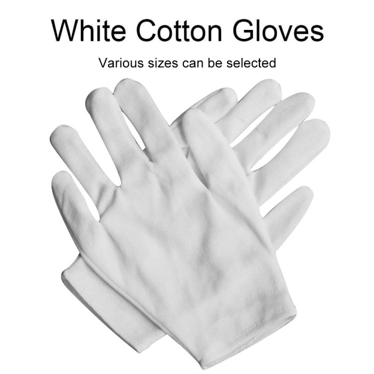 12 Pairs Pure Cotton Working Gloves, Medium Thick Size���Free Size - free shipping - PMC TechLife - Order now!