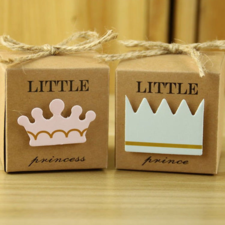 100 PCS European Style Wedding Princess Pattern Sugar Box, Size: 5.3*5.3*5.3cm - free shipping - PMC TechLife - Order now!