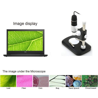 DMS-MDS800 40X-1600X Magnifier 2.0MP Image Sensor USB Digital Microscope with 8 LEDs & Professional Stand - Digital Microscope by PMC Jewellery | Online Shopping South Africa | PMC Jewellery | Buy Now Pay Later Mobicred