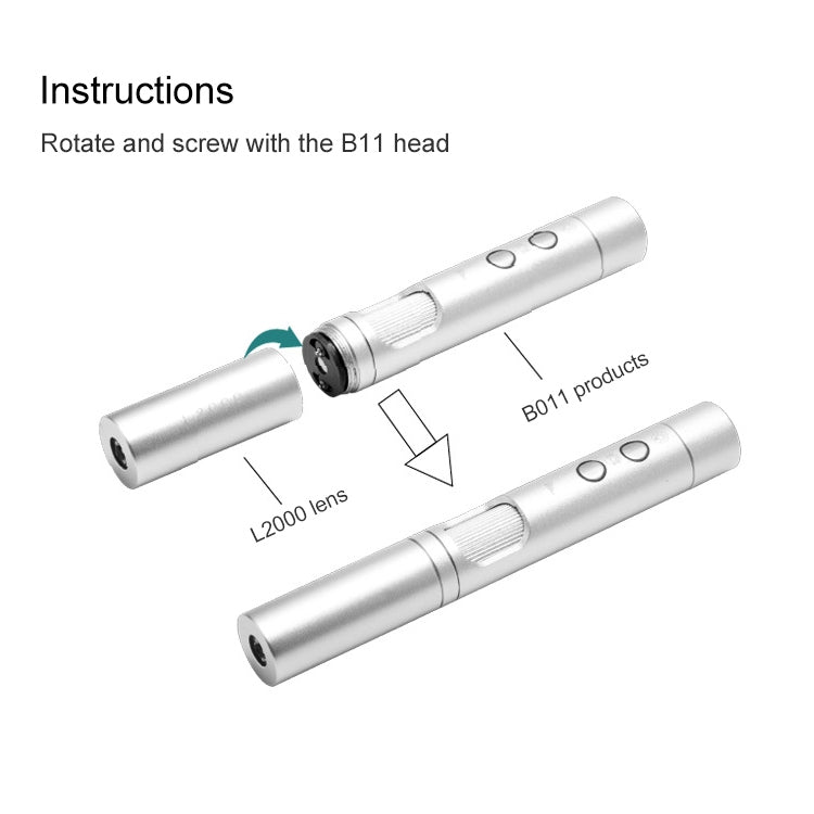 Supereyes L2000 2000X Electronic Microscope Lens Accessories for HCB0990 - free shipping - PMC TechLife - Order now!
