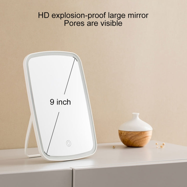 Original Xiaomi Youpin jordan&judy Single-sided Square Desktop LED Cosmetic Mirror - Mirror by Xiaomi | Online Shopping South Africa | PMC Jewellery | Buy Now Pay Later Mobicred