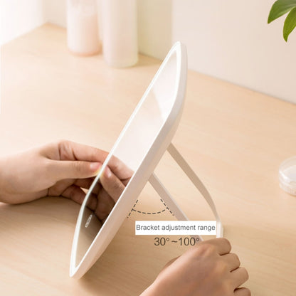 Original Xiaomi Youpin jordan&judy Single-sided Square Desktop LED Cosmetic Mirror - Mirror by Xiaomi | Online Shopping South Africa | PMC Jewellery | Buy Now Pay Later Mobicred