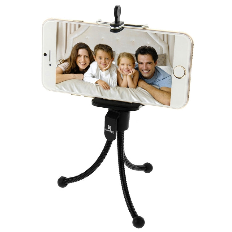 [HK Warehouse] HAWEEL Flexible Octopus Tripod Holder Clip - Desktop Holder by HAWEEL | Online Shopping South Africa | PMC TechLife