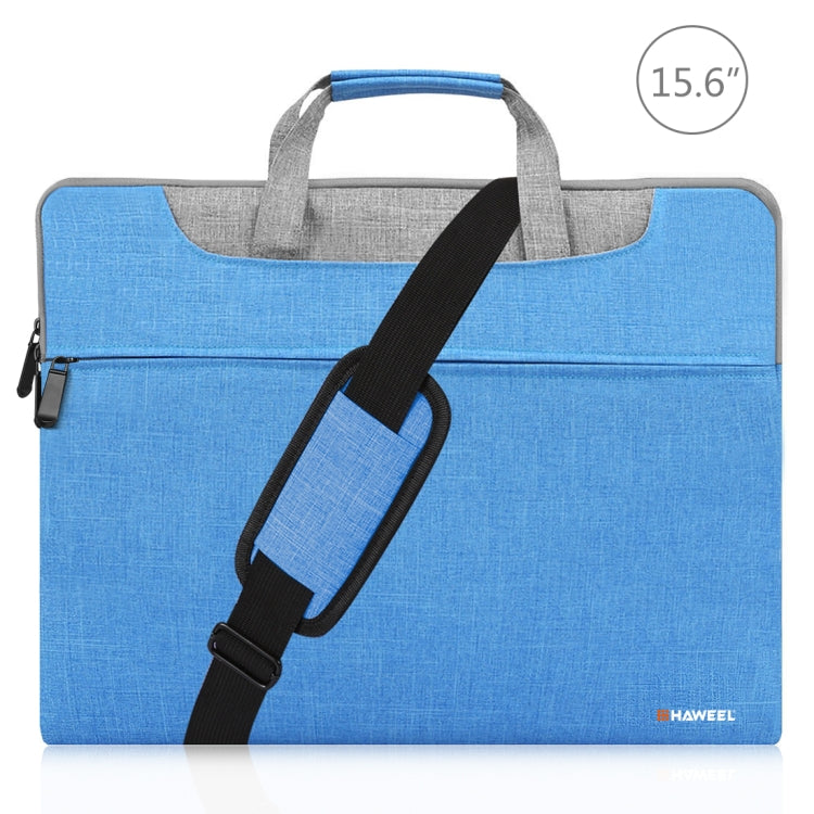 HAWEEL 15.6inch Laptop Handbag, For Macbook, Samsung, Lenovo, Sony, DELL Alienware, CHUWI, ASUS, HP, 15.6 inch and Below Laptops(Blue) - 13.3 inch by HAWEEL | Online Shopping South Africa | PMC Jewellery