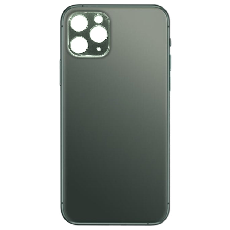 Back Battery Cover Glass Panel for iPhone 11 Pro(Green) - Back Cover by PMC Jewellery | Online Shopping South Africa | PMC Jewellery