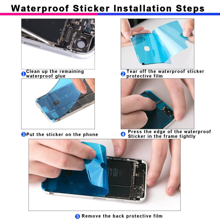 100 PCS Front Housing Adhesive for iPhone 11 Pro Max - Others by PMC TechLife | Online Shopping South Africa | PMC TechLife