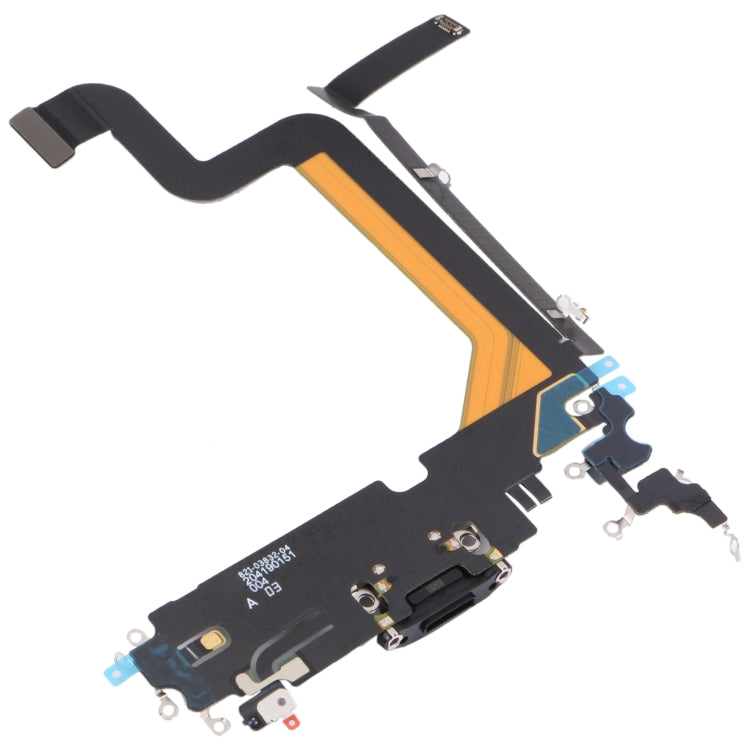 For iPhone 14 Pro Max Original Charging Port Flex Cable(Black) -  by PMC TechLife | Online Shopping South Africa | PMC TechLife