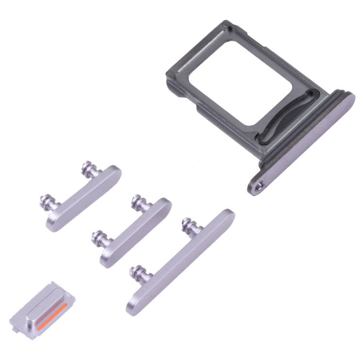 SIM Card Tray + SIM Card Tray + Side Keys for iPhone 14 Pro Max (Purple) -  by PMC TechLife | Online Shopping South Africa | PMC TechLife