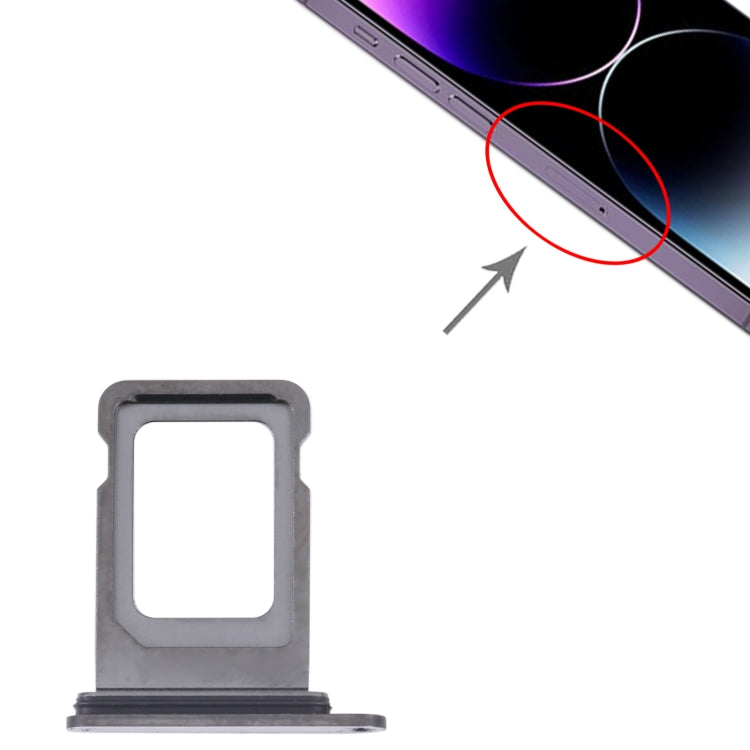 SIM+SIM Card Tray for iPhone 14 Pro Max (Purple) -  by PMC TechLife | Online Shopping South Africa | PMC TechLife
