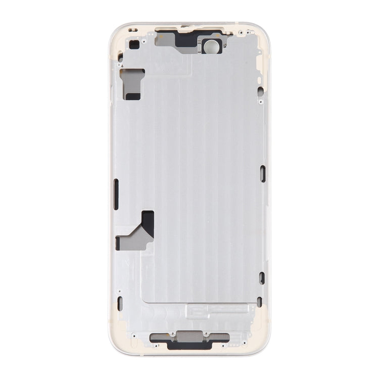 For iPhone 14 Battery Back Cover with Middle Frame / Side Keys(Gold) - Back Cover by PMC TechLife | Online Shopping South Africa | PMC TechLife | Buy Now Pay Later Mobicred