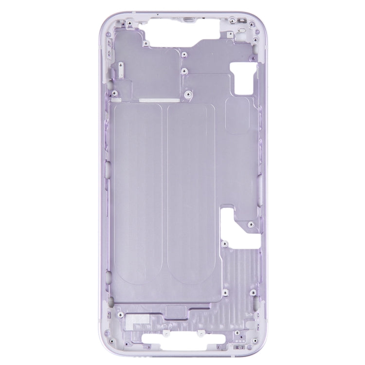 For iPhone 14 Middle Frame with Side Keys (Purple) -  by PMC Jewellery | Online Shopping South Africa | PMC Jewellery