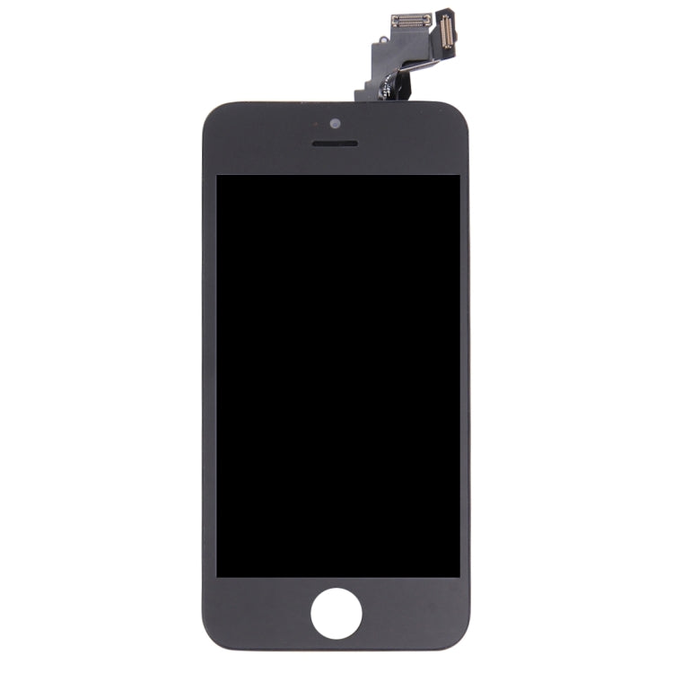 10 PCS Digitizer Assembly (Camera + LCD + Frame + Touch Panel) for iPhone 5C (Black) - iPhone 5 Parts by PMC Jewellery | Online Shopping South Africa | PMC Jewellery