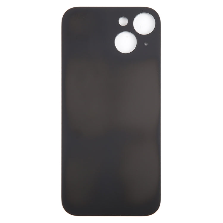 For iPhone 15 Glass Battery Back Cover(Black) -  by PMC Jewellery | Online Shopping South Africa | PMC Jewellery