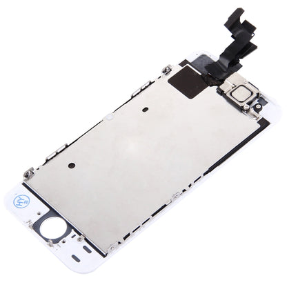 TFT LCD Screen for iPhone 5S Digitizer Full Assembly with Front Camera (White) - iPhone 5 Parts by PMC Jewellery | Online Shopping South Africa | PMC Jewellery