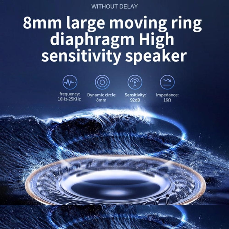 V21 Mini Single Ear Stereo Bluetooth V5.0 Wireless Earphones without Charging Box(Blue) - Bluetooth Earphone by PMC TechLife | Online Shopping South Africa | PMC TechLife