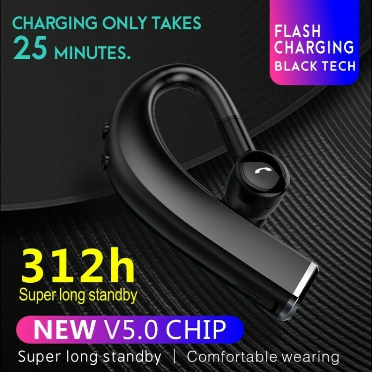 F680 Bluetooth 5.0 Fast Charging Wireless Business Sports Bluetooth Earphone (Pink) - Bluetooth Earphone by PMC Jewellery | Online Shopping South Africa | PMC Jewellery