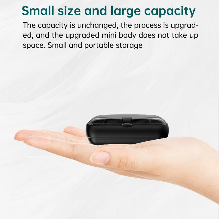 M19 Bluetooth 5.1 TWS Digital Display Wireless Bluetooth Earphone with Charging Box, Support Touch & Siri & Battery Display (Black) - TWS Earphone by PMC TechLife | Online Shopping South Africa | PMC TechLife
